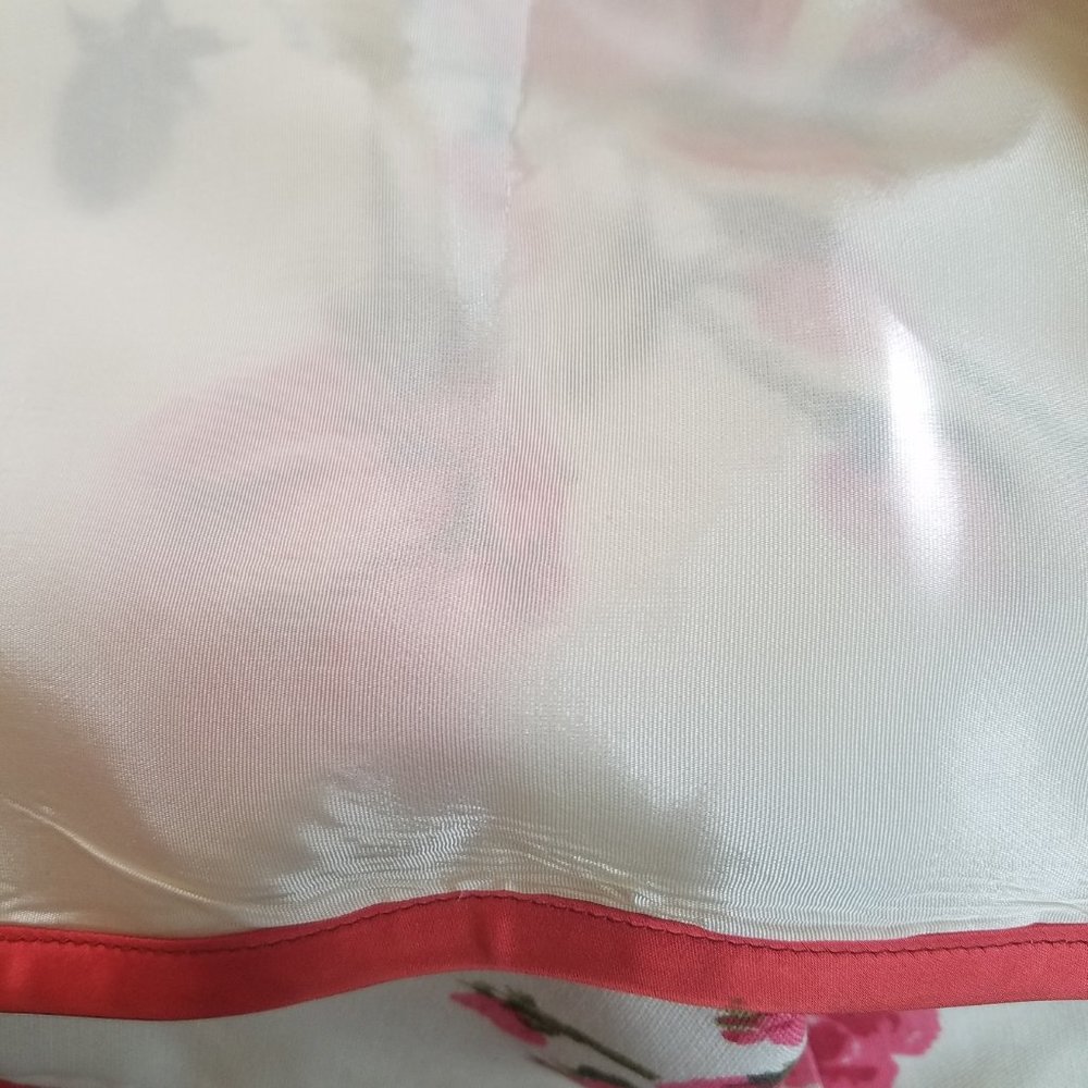 {Vintage} 60s Sheath Dress - Floral Roses - Picture 9 of 12